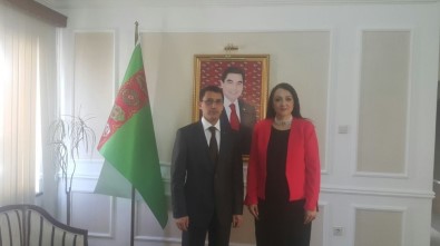 Patronlar Dünyasından Türkmenistan Ankara Büyükelçiliği'ne Ziyaret