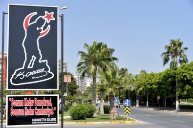 15 Temmuz Ruhu, Tüm Mersin'i Sardı