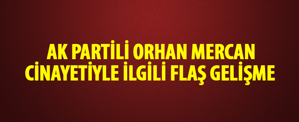 Ak Parti Lice İlçe Başkanı Yardımcısı Orhan Mercan cinayetinin faili tutuklandı