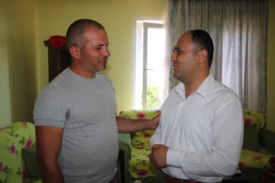 Başkan Özaltun'dan 15 Temmuz Gazisine Ziyaret