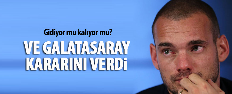 Galatasaray, Sneijder'ı gönderiyor