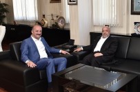 MAMAK BELEDIYESI - HAK-İŞ Başkanı Arslan, Başkan Akgül'ü Ziyaret Etti