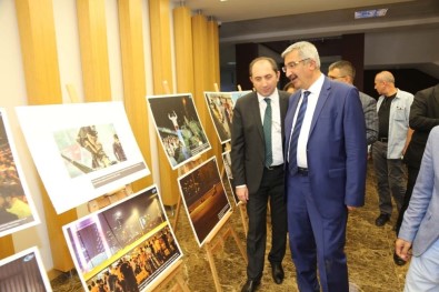 İHA'nın '15 Temmuz Destanı' Fotoğraf Sergisi Hitit Üniversitesinde Açıldı