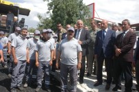 KALDIRIM İŞGALİ - Van'da 1,1 Milyon TL'lik Yol Çalışması