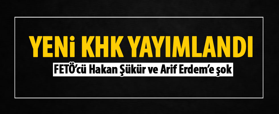 Yeni KHK yayımladı