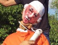FETÖ TERÖR ÖRGÜTÜ - Fetullah Gülen'in boynuna urgan geçirilen kuklası dikkat çekti