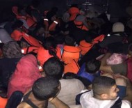 YARDIM TALEBİ - 57 Kaçak Göçmen Son Anda Kurtarıldı