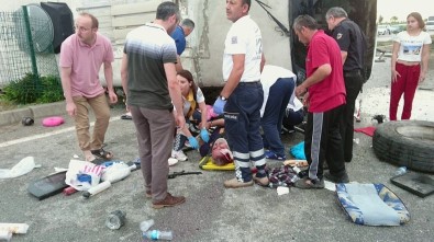 Giresun'da Trafik Kazası Açıklaması 23 Yaralı