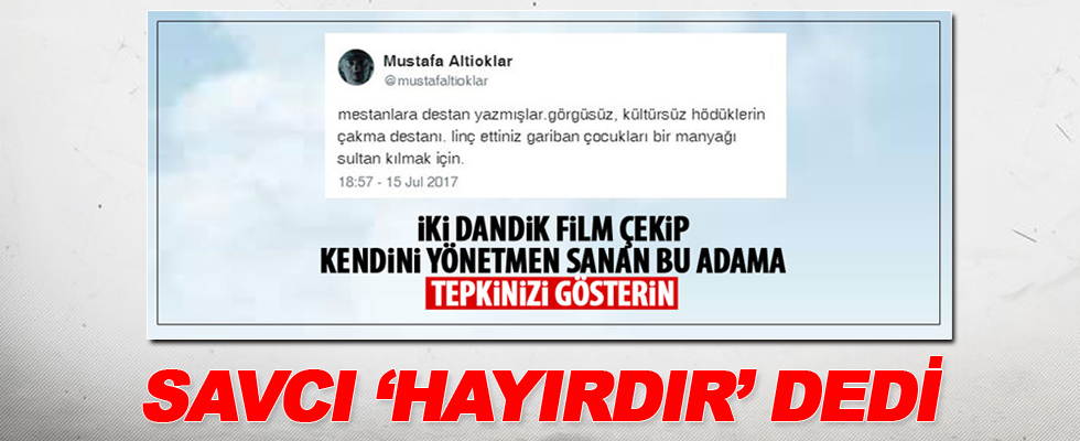 Mustafa Altıoklar için gözaltı kararı çıktı!