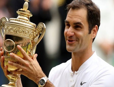 Wimbledon'da Şampiyon Federer