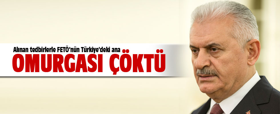 Başbakan Yıldırım: FETÖ'nün Türkiye'deki ana omurgasını çökerttik