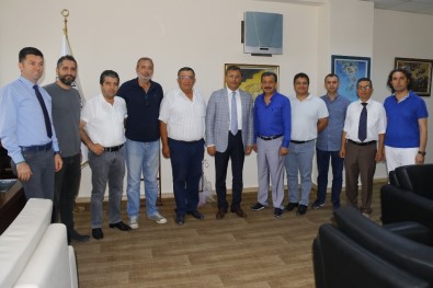 MGC'den Akdeniz Belediye Başkanı Pamuk'a Ziyaret