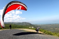 ULUABAT GÖLÜ - Nilüfer Belediyesi'nden Yamaç Paraşütü Kursu