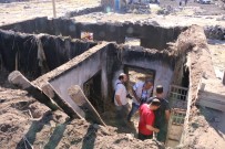 YANGıN YERI - Şanlıurfa'da yangın faciası: 3 çocuk öldü