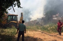 ÇERIKLI - Kırıkkale'de Çıkan Yangında 4 Ev Zarar Gördü