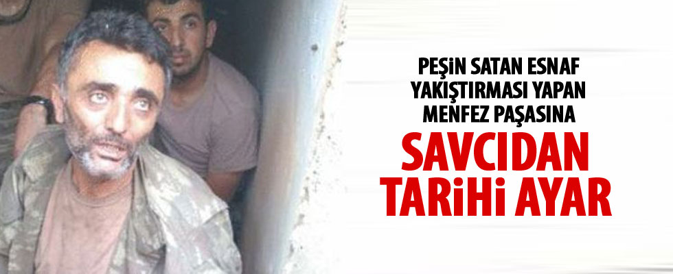 'Menfez Paşası'na savcıdan ayar