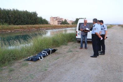 Adana'da Sulama Kanalında Erkek Cesedi Bulundu