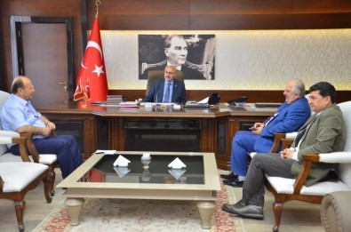 Başkan Özakcan'dan Vali Köşger'e Ziyaret