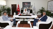 MESUT ÖZAKCAN - BİL Ve AFAD İl Müdürlerinden Başkan Özakcan'a Ziyaret