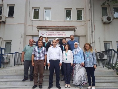 Yeşildağ'dan Gökçeada Devlet Hastanesi'ne Ziyaret