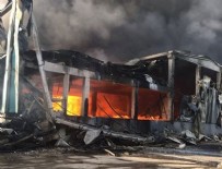 BOYA FABRİKASI - Çerkezköy'de fabrikada yangın!