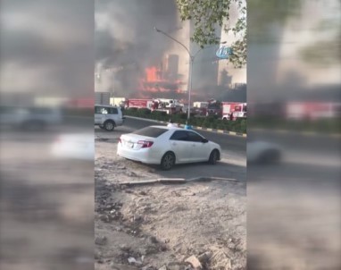 Kuveyt'te Sıcaklık Bina Yangınına Neden Oldu