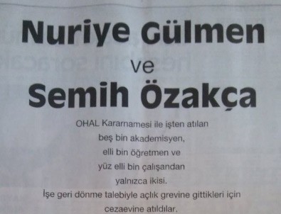 O isimler sessiz
