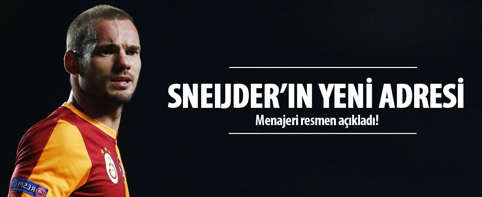 Sneijder'in yeni adresi