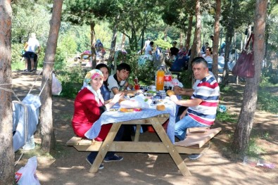 Yozgat'ta Sıcaktan Bunalan Vatandaşlar Soluğu Çamlık Milli Parkı'nda Aldı