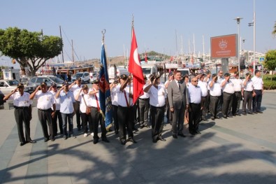 Bodrum'da Kıbrıs Barış Harekatı'nın 43. Yıl Anma Töreni