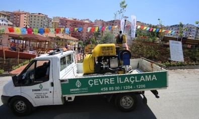 Çankaya'da 70 Bin Hektar Alan İlaçlandı