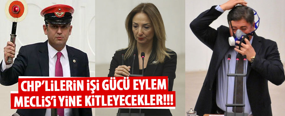 CHP'den Meclis'te 20 Temmuz eylemi