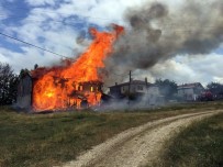 Eflani'de Ev Yangını