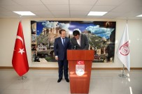 ALI ARSLANTAŞ - Erzincan Valisi Arslantaş Ve Gümüşhane Valisi Memiş'den Bayburt Valisi Pehlivan'a Ziyaret