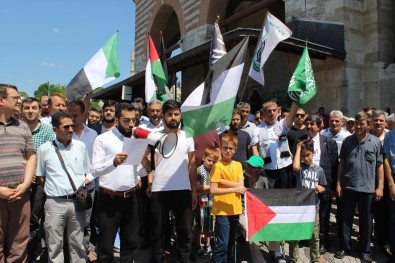 İsrail Edirne'de Protesto Edildi