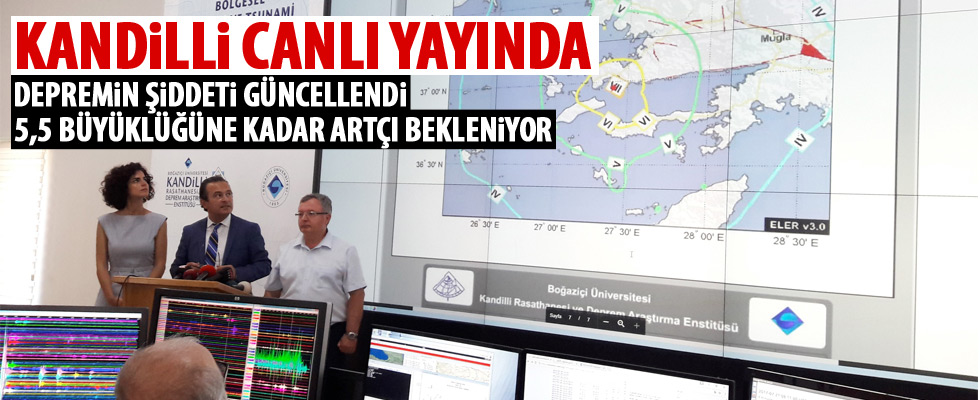 Kandili'den deprem açıklaması