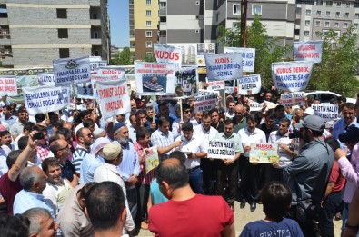 Muş'ta 'Mescid-İ Aksa' Protestosu