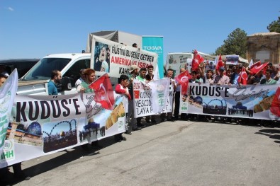 Nevşehir'de İsrail Protesto Edildi