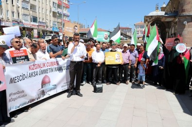 Sivas Ve Yozgat'ta İsrail Protestosu