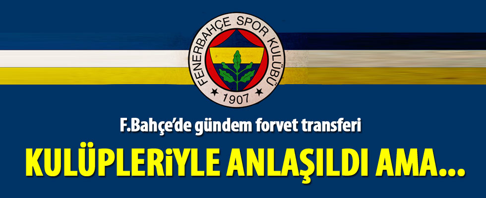 Fenerbahçe'de gündem forvet transferi