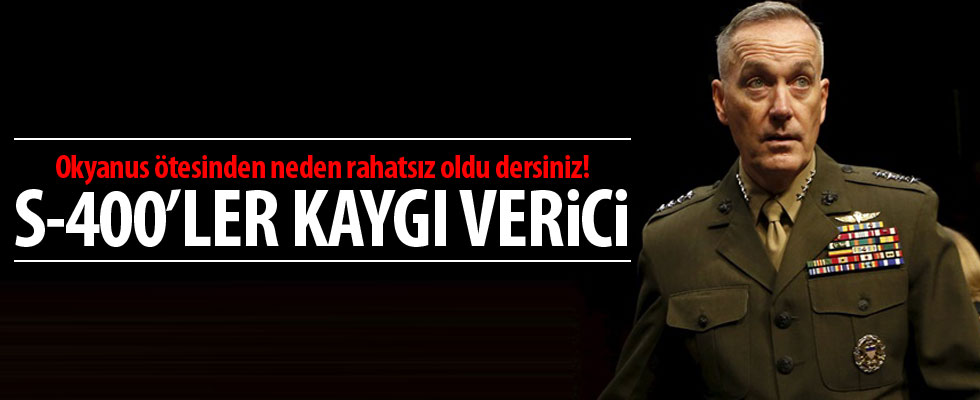 ABD S-400'lerden rahatsız