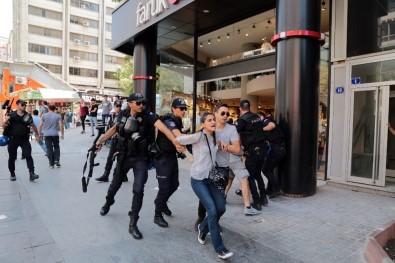 Başkent'te Gülmen Ve Özakça Eylemine Biber Gazlı Müdahale