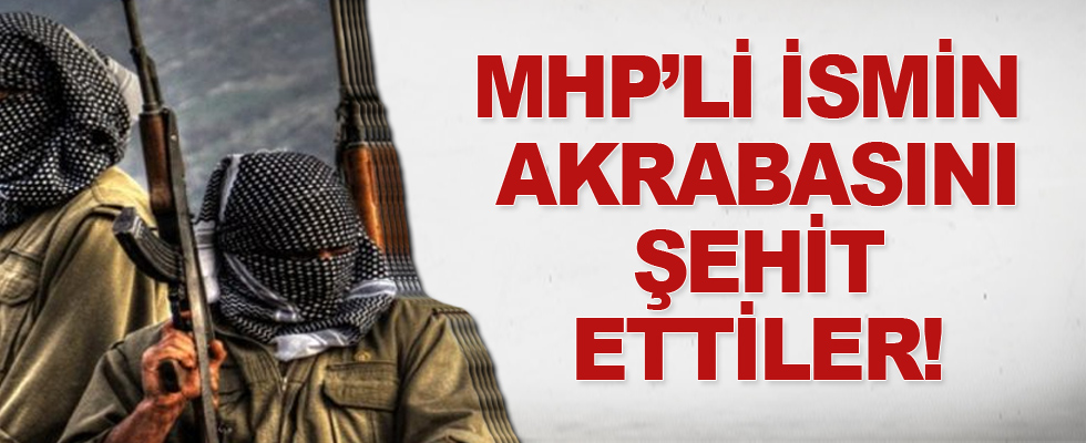 PKK'lı teröristler, evinden aldıkları köylüyü şehit etti