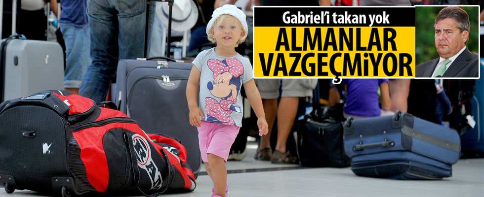 Alman turistler Türkiye'den vazgeçmiyor