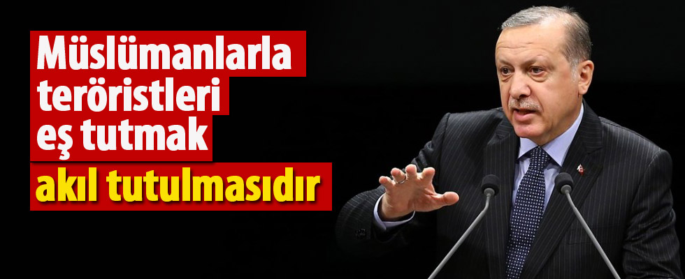 Cumhurbaşkanı Erdoğan'dan İsrail'e çok sert tepki