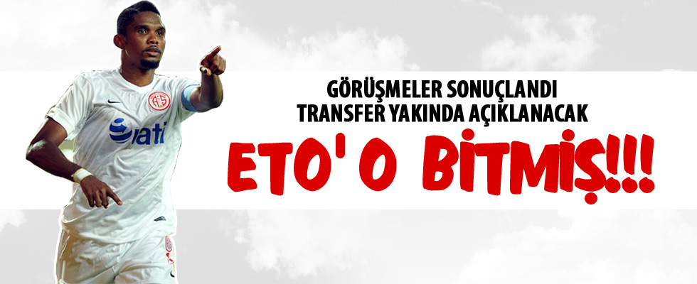 Fenerbahçe Eto'o transferini bitirdi