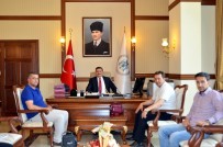 ABDULLAH ASLAN - İhlas Haber Ajansı Heyetinden Erzincan Valisi Ali Arslantaş'a Ziyaret