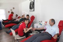 MEDYA KURULUŞLARI - Osmaniye'de Gazeteciler Kan Bağışladı