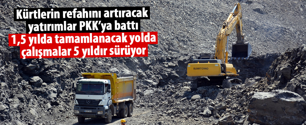 Vatandaşın yoluna 'PKK' engeli