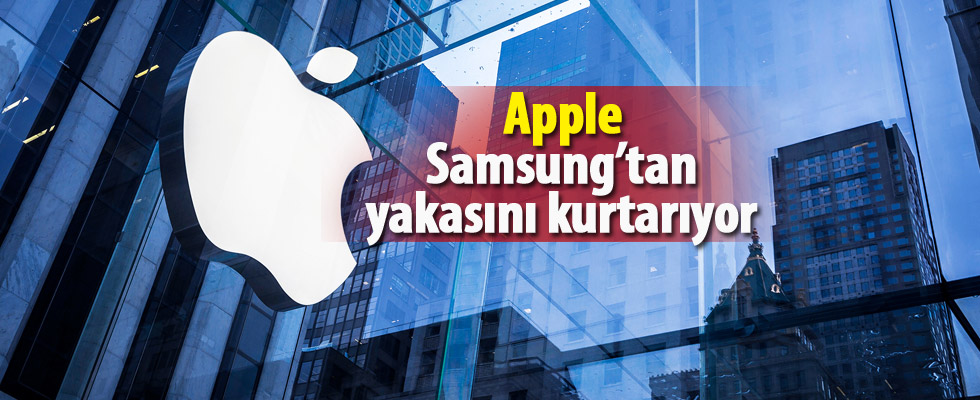 Apple Samsung'tan yakasını kurtarıyor